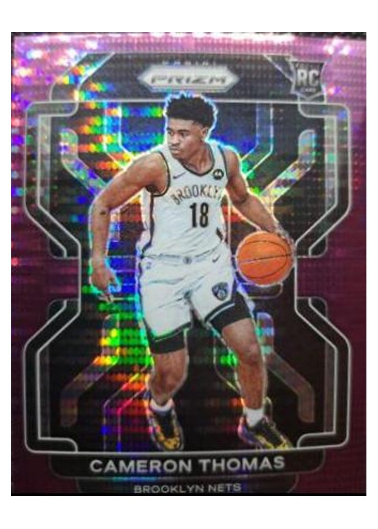2021-22 Panini Prizm Base Set Cameron Thomas #297 card