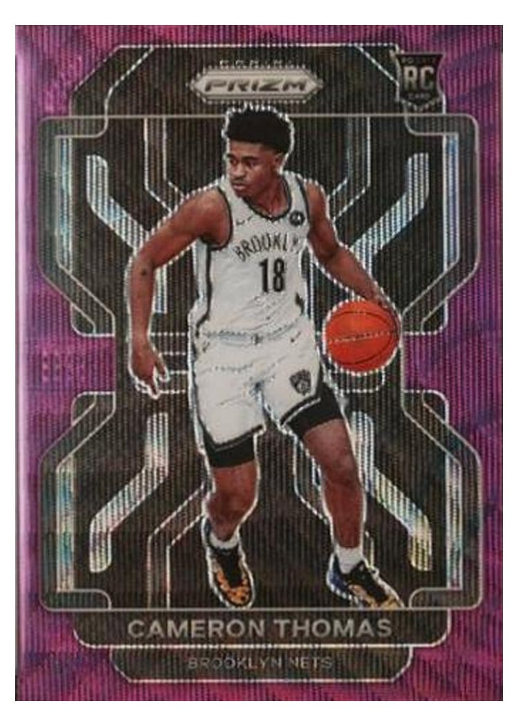 2021-22 Panini Prizm Base Set Cameron Thomas #297 card