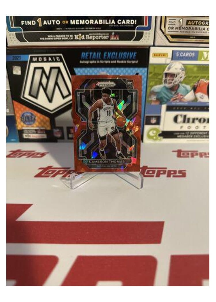 2021-22 Panini Prizm Base Set Cameron Thomas #297 card