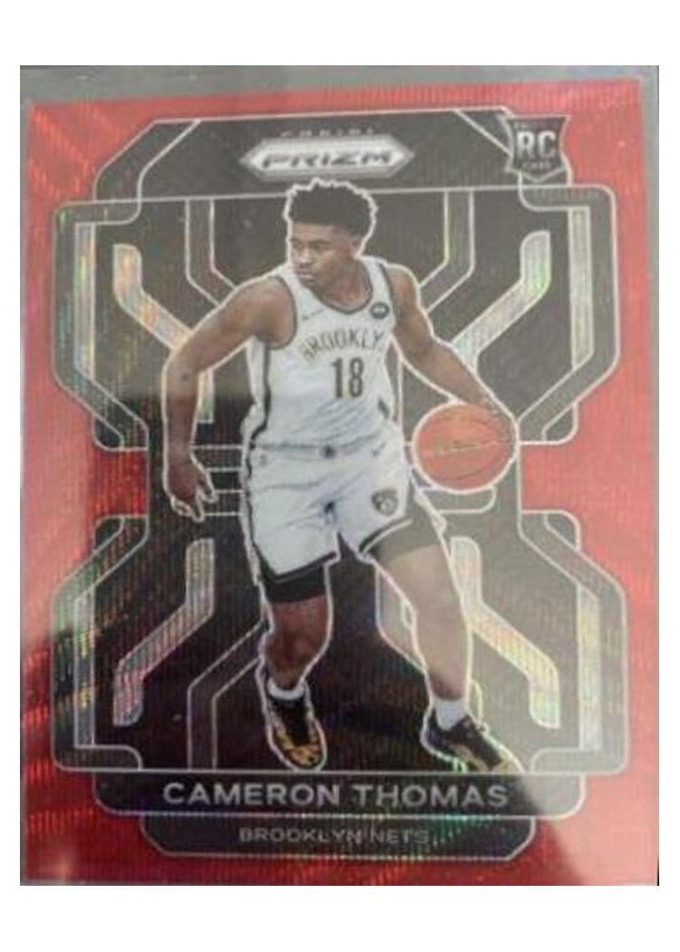 2021-22 Panini Prizm Base Set Cameron Thomas #297 card