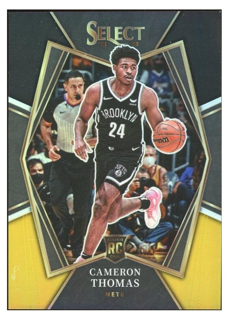 2021-22 Panini Select Base Set Cameron Thomas #126 card