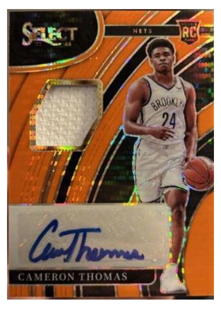 2021-22 Panini Select Base Set Cameron Thomas #126 card
