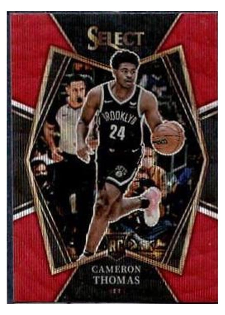 2021-22 Panini Select Base Set Cameron Thomas #126 card