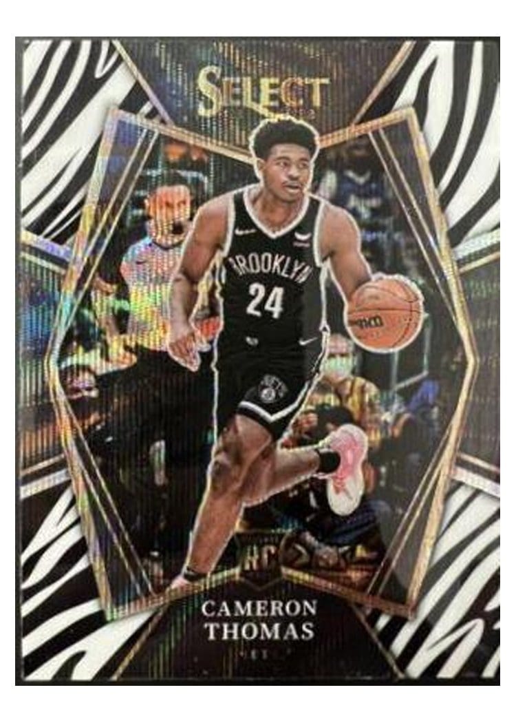 2021-22 Panini Select Base Set Cameron Thomas #126 card