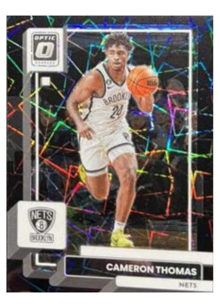 2022-23 Donruss Optic Base Set Cameron Thomas #18 card