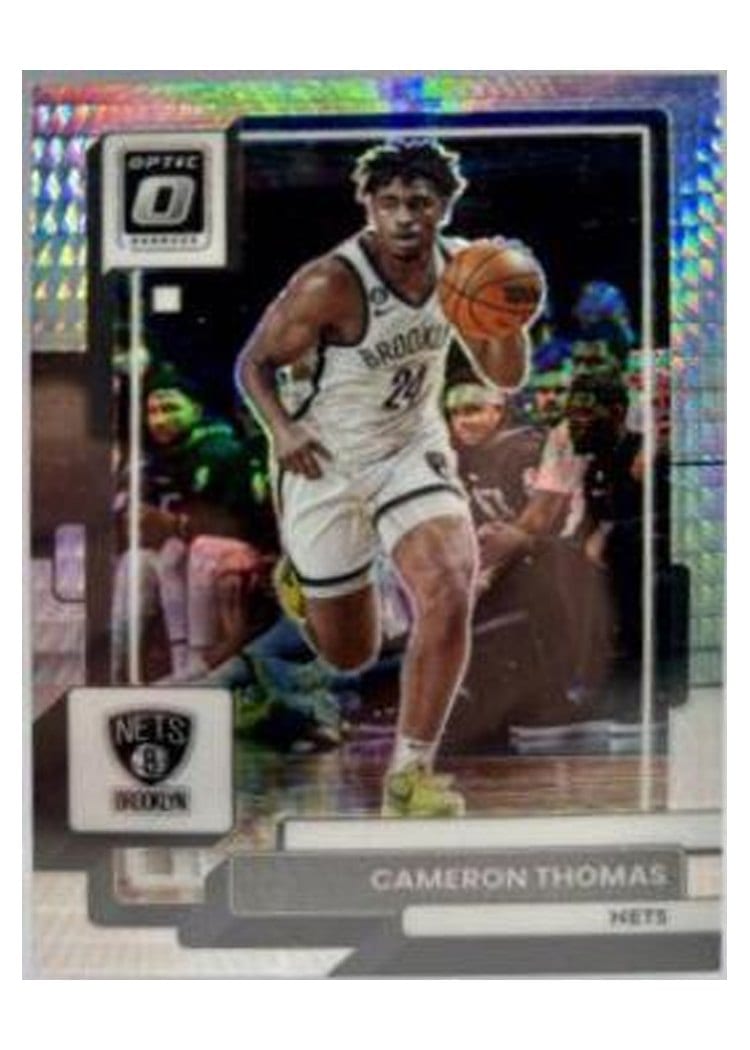 2022-23 Donruss Optic Base Set Cameron Thomas #18 card