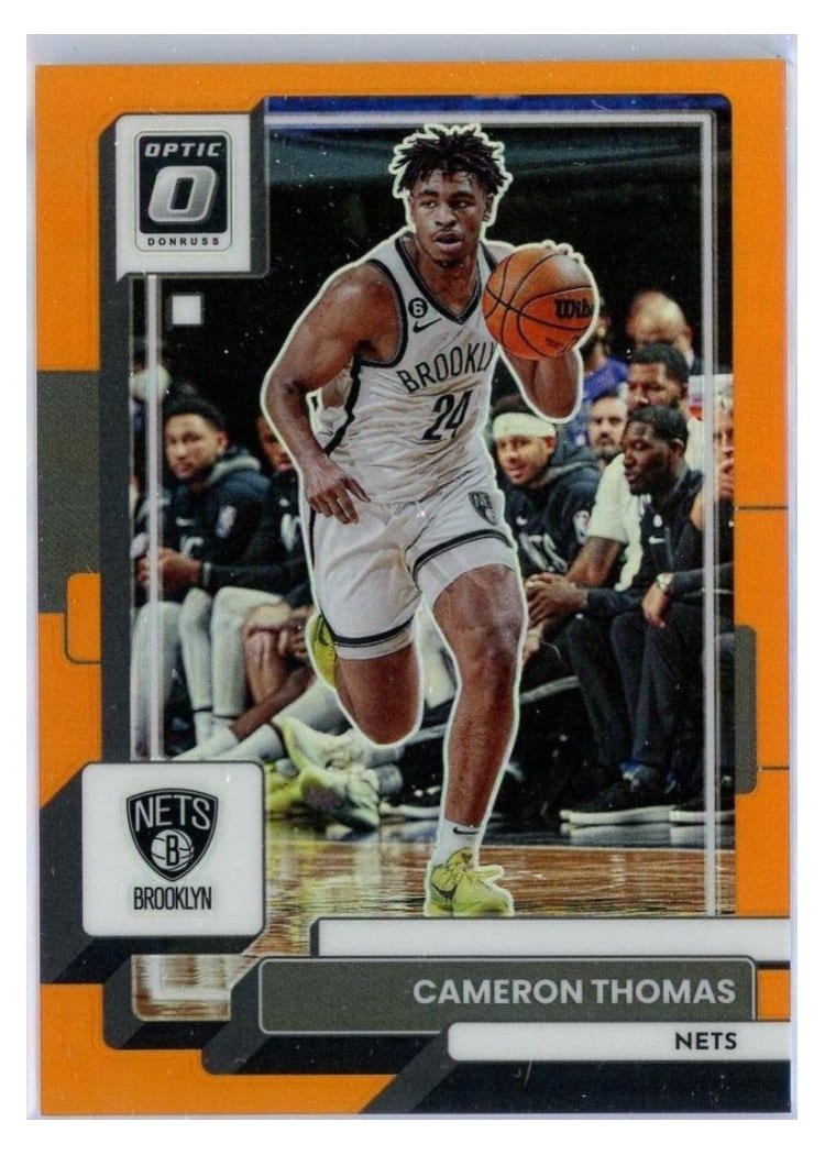 2022-23 Donruss Optic Base Set Cameron Thomas #18 card