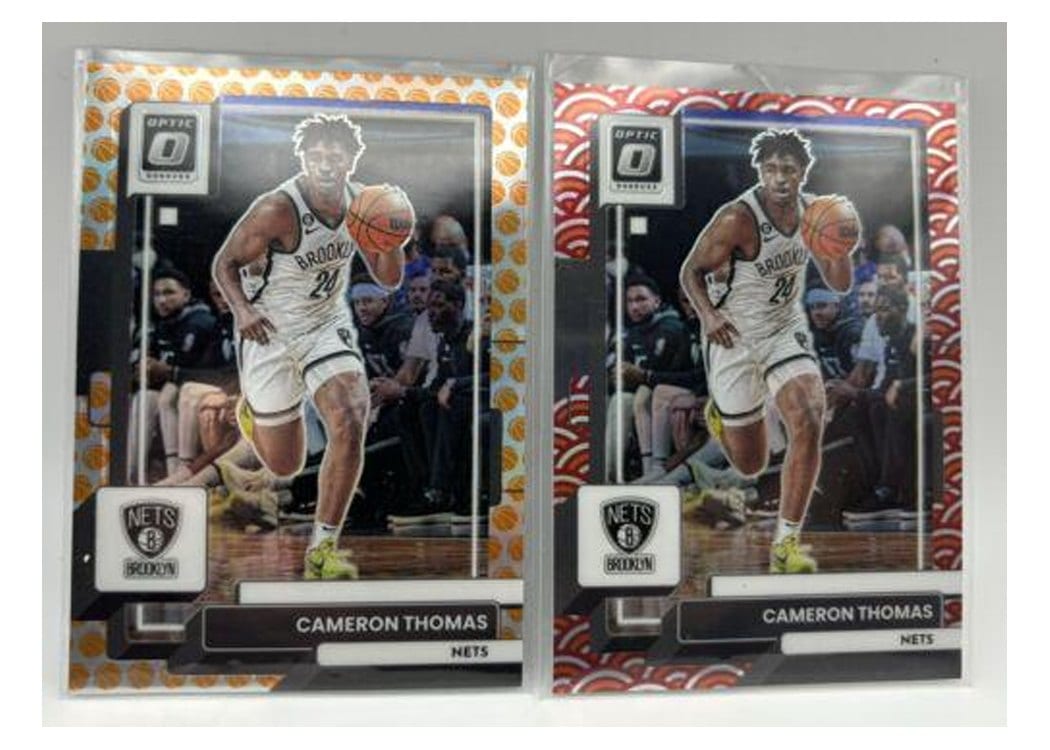2022-23 Donruss Optic Base Set Cameron Thomas #18 card