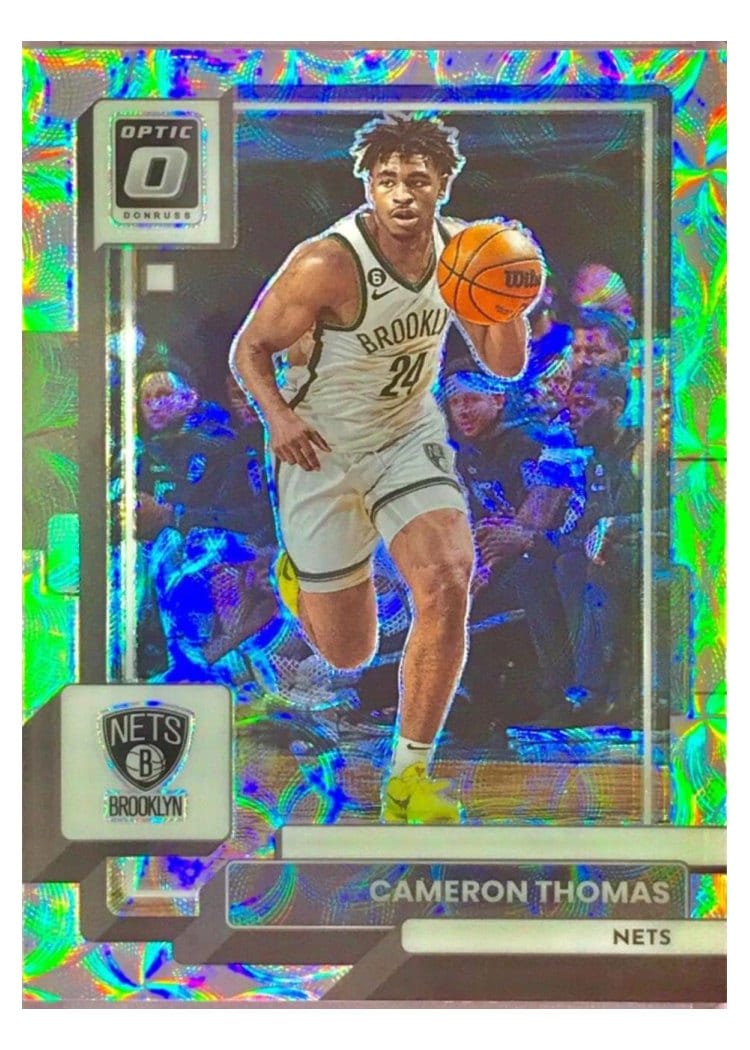 2022-23 Donruss Optic Base Set Cameron Thomas #18 card