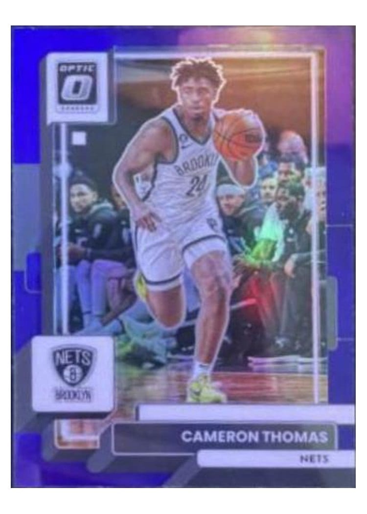 2022-23 Donruss Optic Base Set Cameron Thomas #18 card