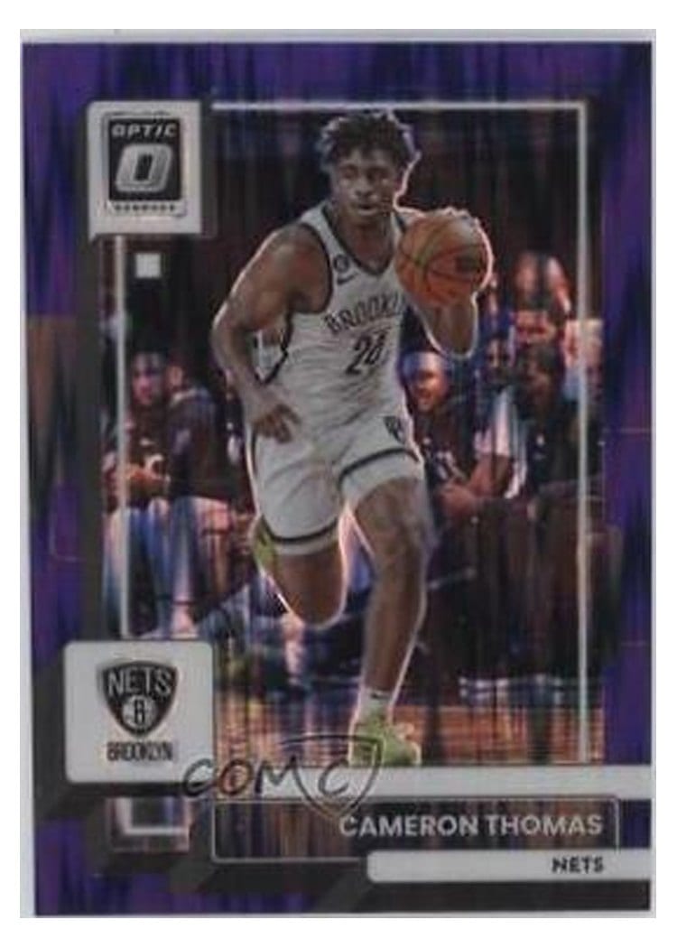 2022-23 Donruss Optic Base Set Cameron Thomas #18 card