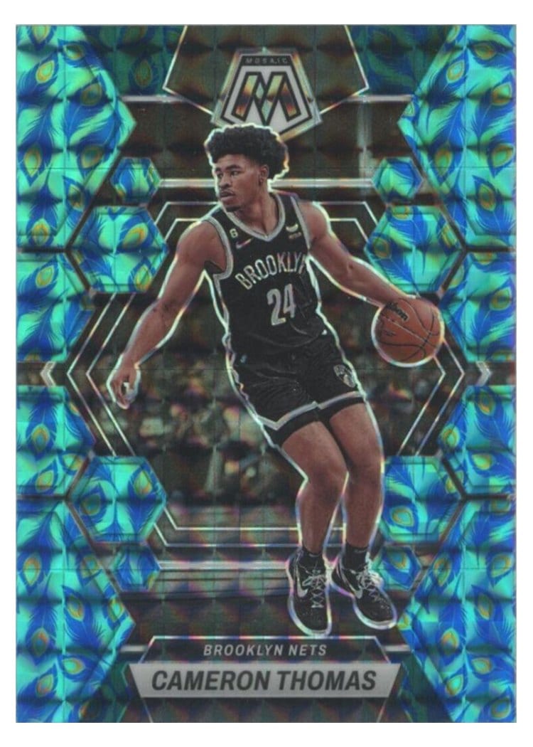 2022-23 Panini Mosaic Base Set Cameron Thomas #159 card