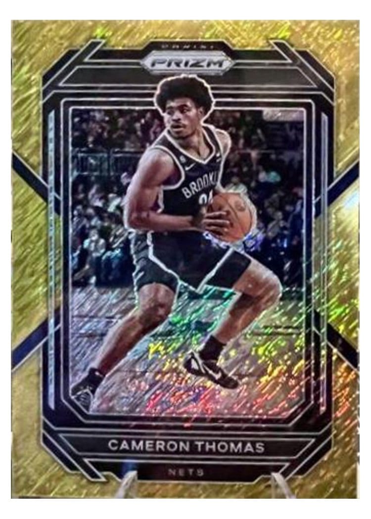 2022-23 Panini Prizm Base Set Cameron Thomas #20 card