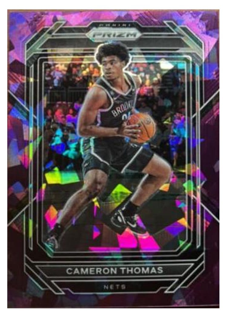 2022-23 Panini Prizm Base Set Cameron Thomas #20 card