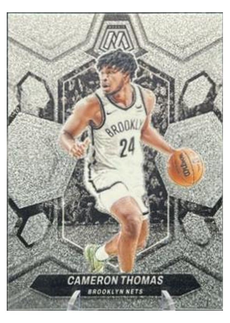 2023-24 Panini Mosaic Base Set Cameron Thomas #117 card