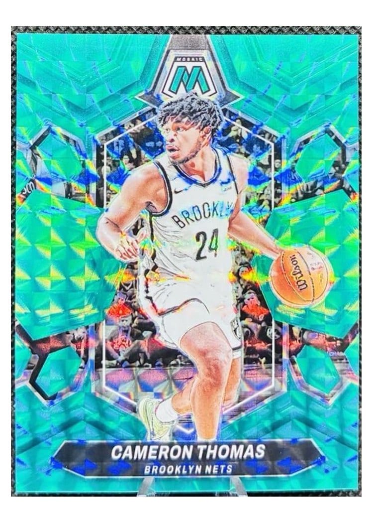 2023-24 Panini Mosaic Base Set Cameron Thomas #117 card