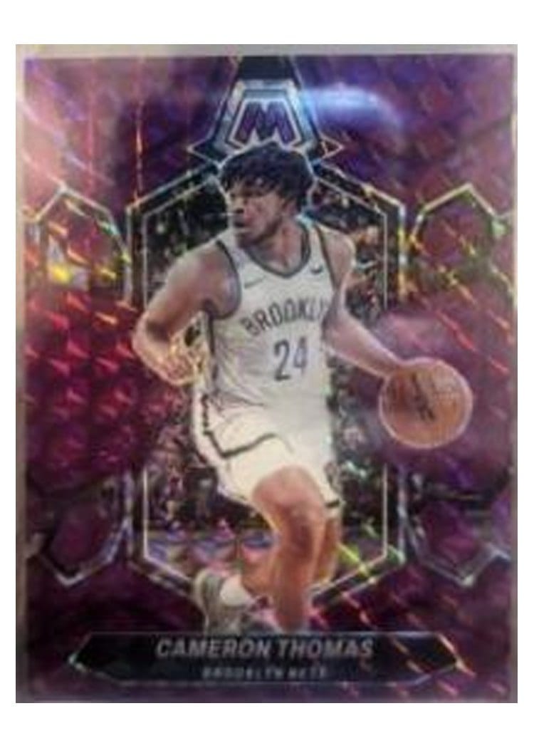 2023-24 Panini Mosaic Base Set Cameron Thomas #117 card