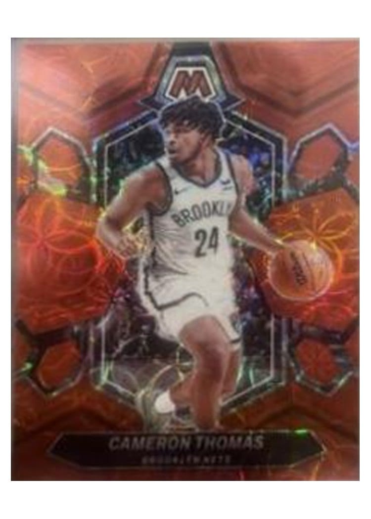 2023-24 Panini Mosaic Base Set Cameron Thomas #117 card