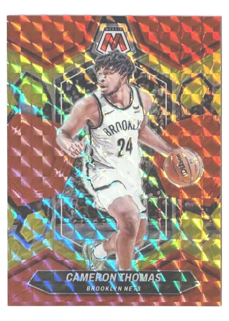 2023-24 Panini Mosaic Base Set Cameron Thomas #117 card
