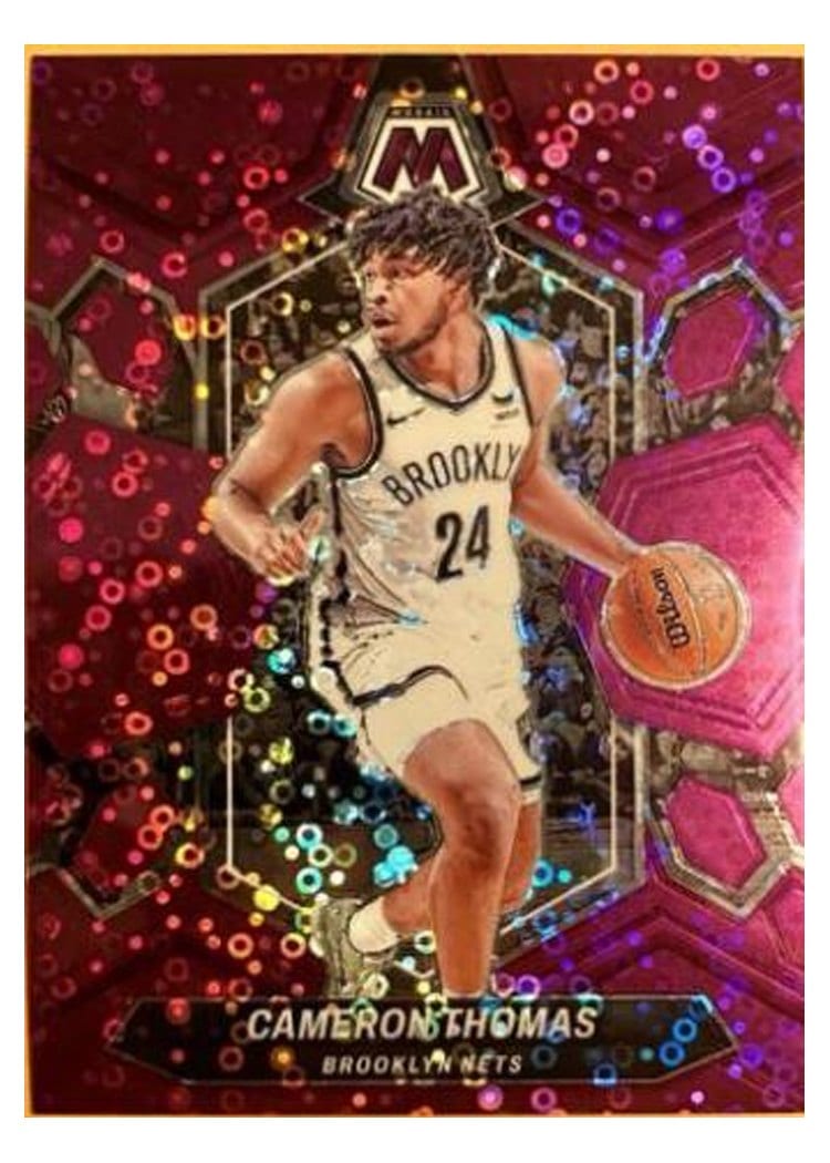 2023-24 Panini Mosaic Base Set Cameron Thomas #117 card