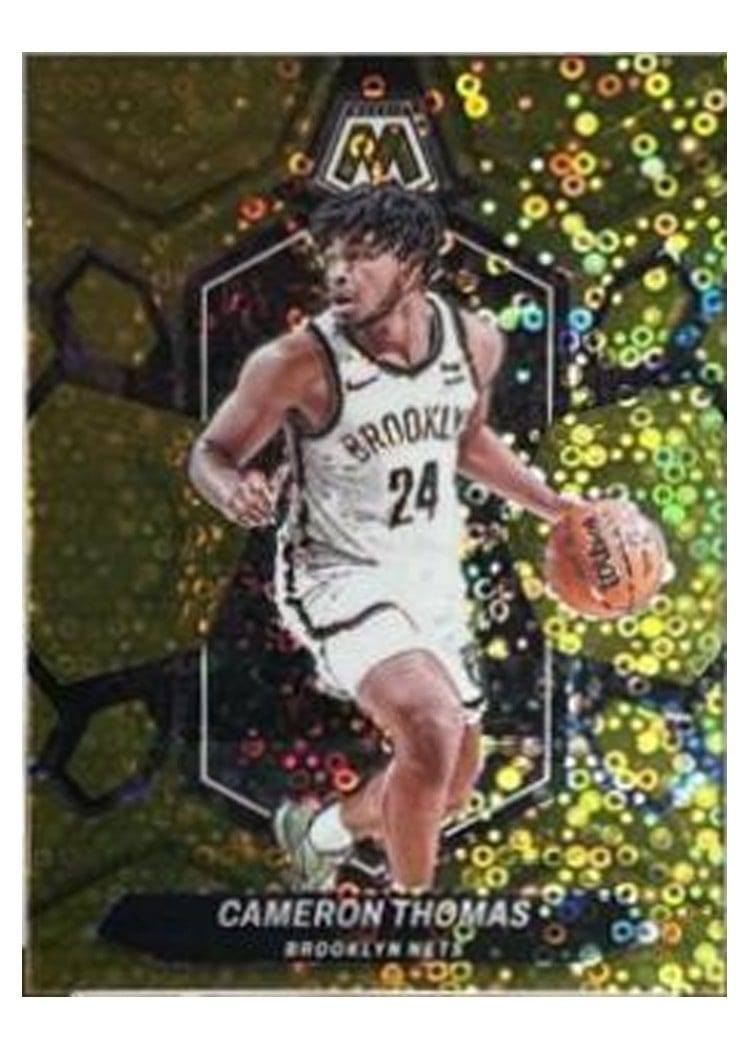 2023-24 Panini Mosaic Base Set Cameron Thomas #117 card