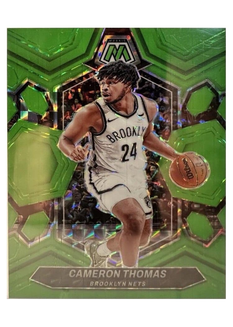 2023-24 Panini Mosaic Base Set Cameron Thomas #117 card