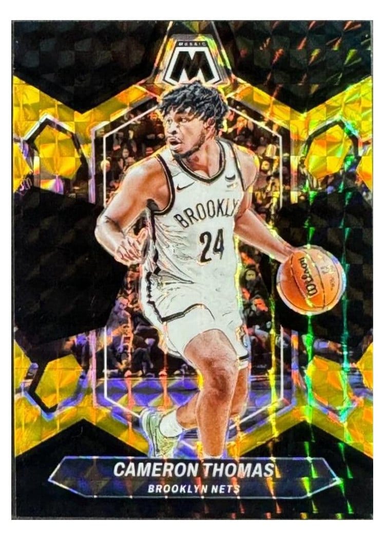 2023-24 Panini Mosaic Base Set Cameron Thomas #117 card