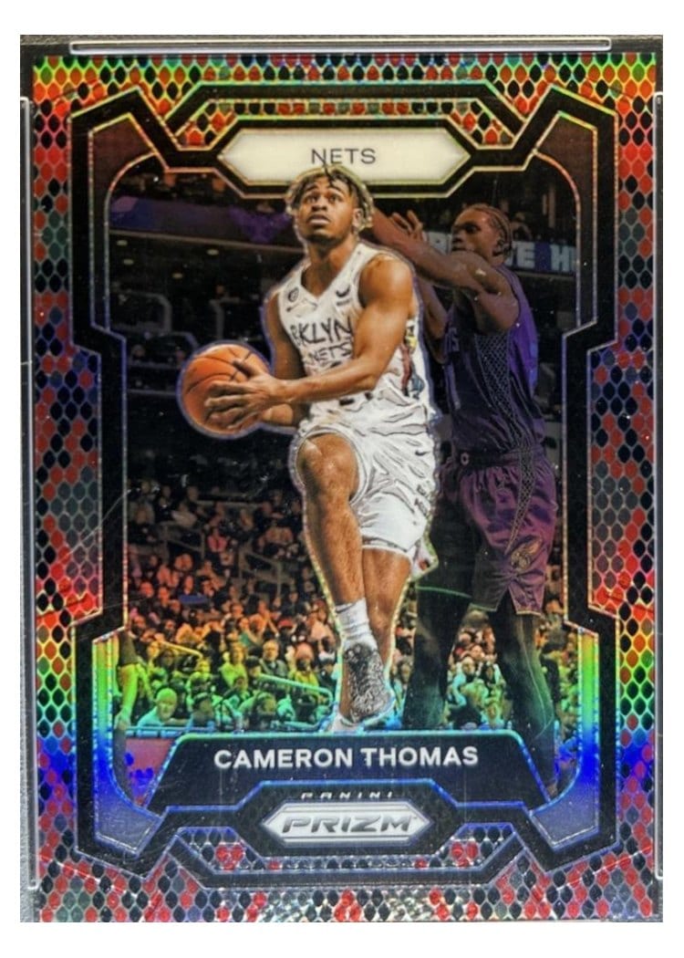 2023-24 Panini Prizm Base Set Cameron Thomas #113 card