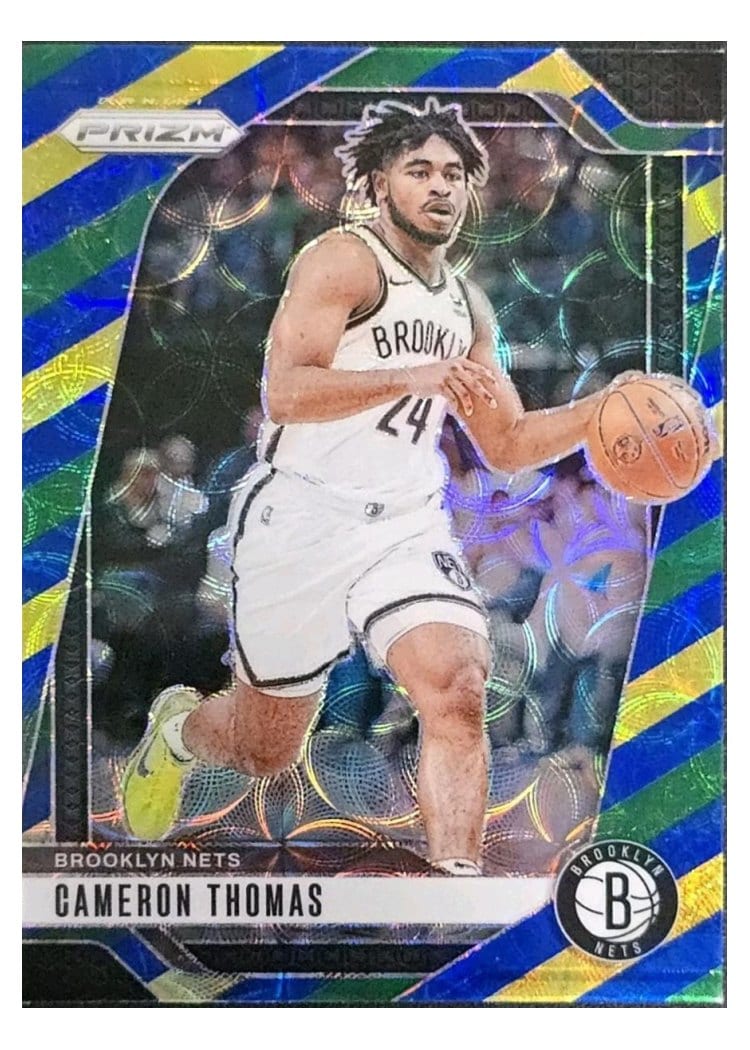 2024-25 Panini Prizm Base Set Cameron Thomas #91 card