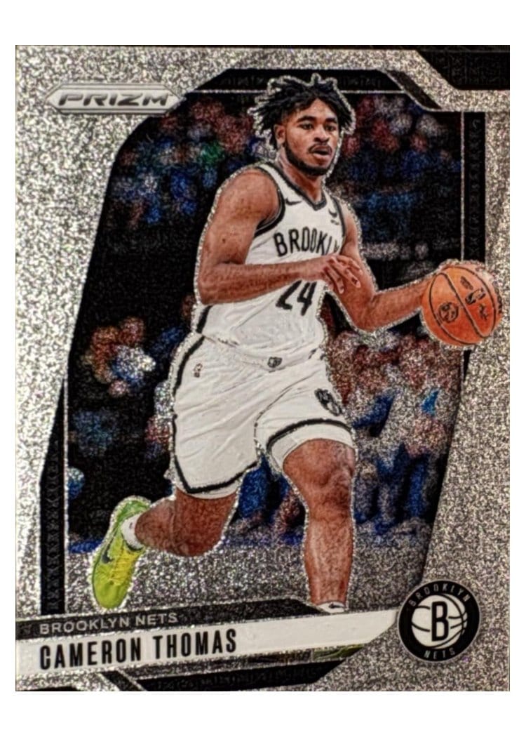 2024-25 Panini Prizm Base Set Cameron Thomas #91 card