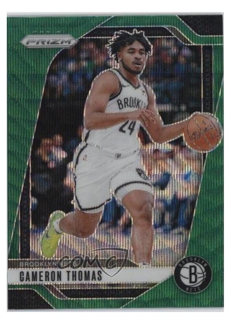 2024-25 Panini Prizm Base Set Cameron Thomas #91 card