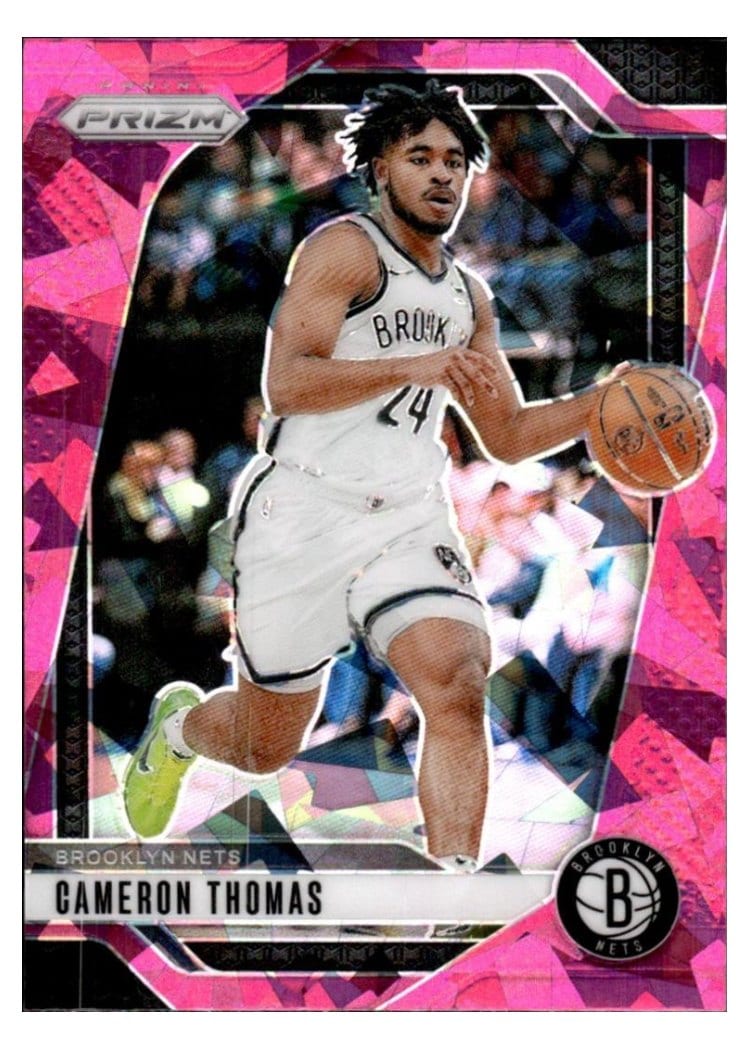 2024-25 Panini Prizm Base Set Cameron Thomas #91 card