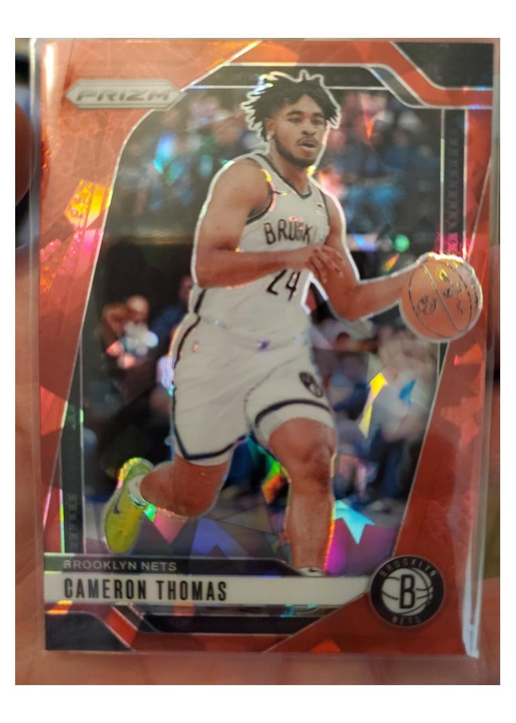 2024-25 Panini Prizm Base Set Cameron Thomas #91 card