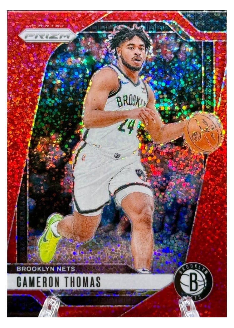 2024-25 Panini Prizm Base Set Cameron Thomas #91 card