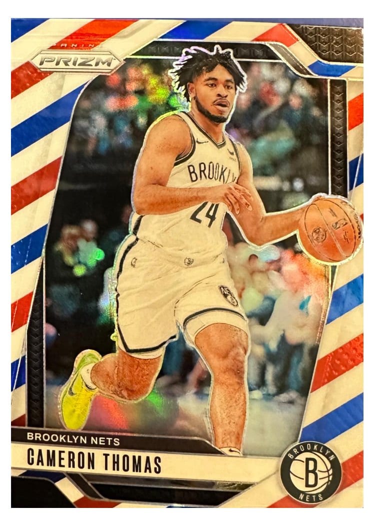 2024-25 Panini Prizm Base Set Cameron Thomas #91 card