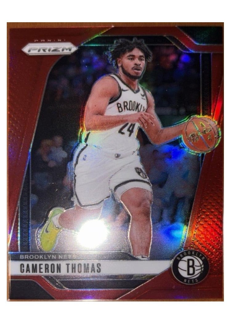 2024-25 Panini Prizm Base Set Cameron Thomas #91 card