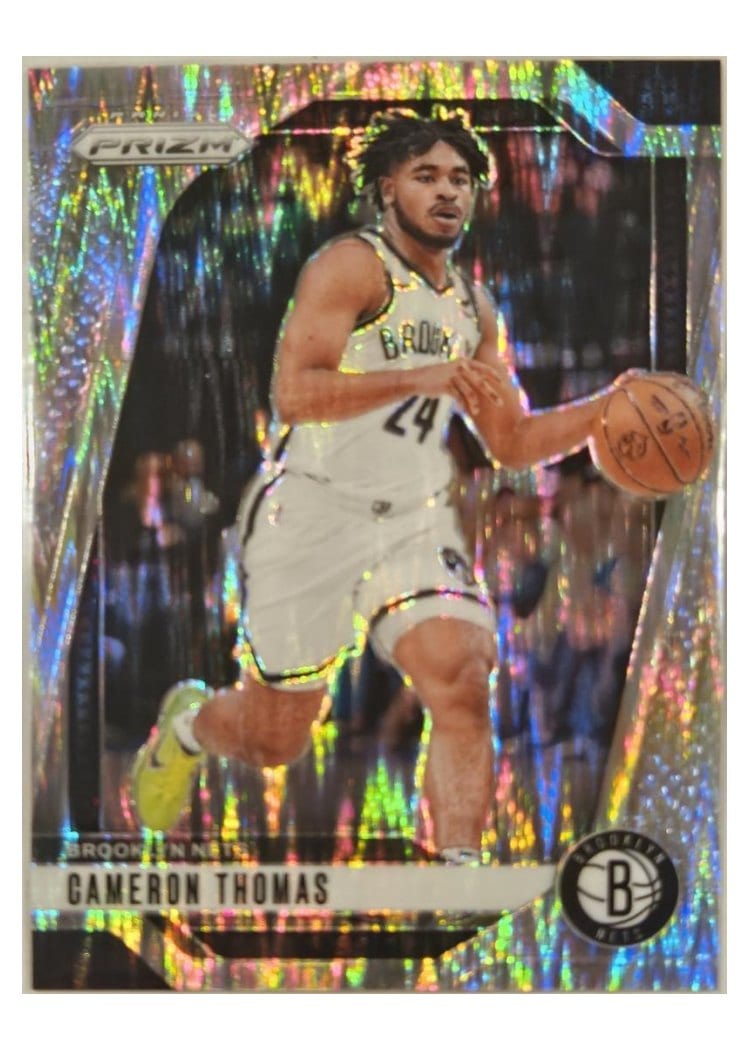 2024-25 Panini Prizm Base Set Cameron Thomas #91 card