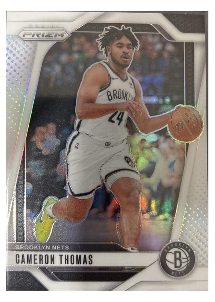 2024-25 Panini Prizm Base Set Cameron Thomas #91 card