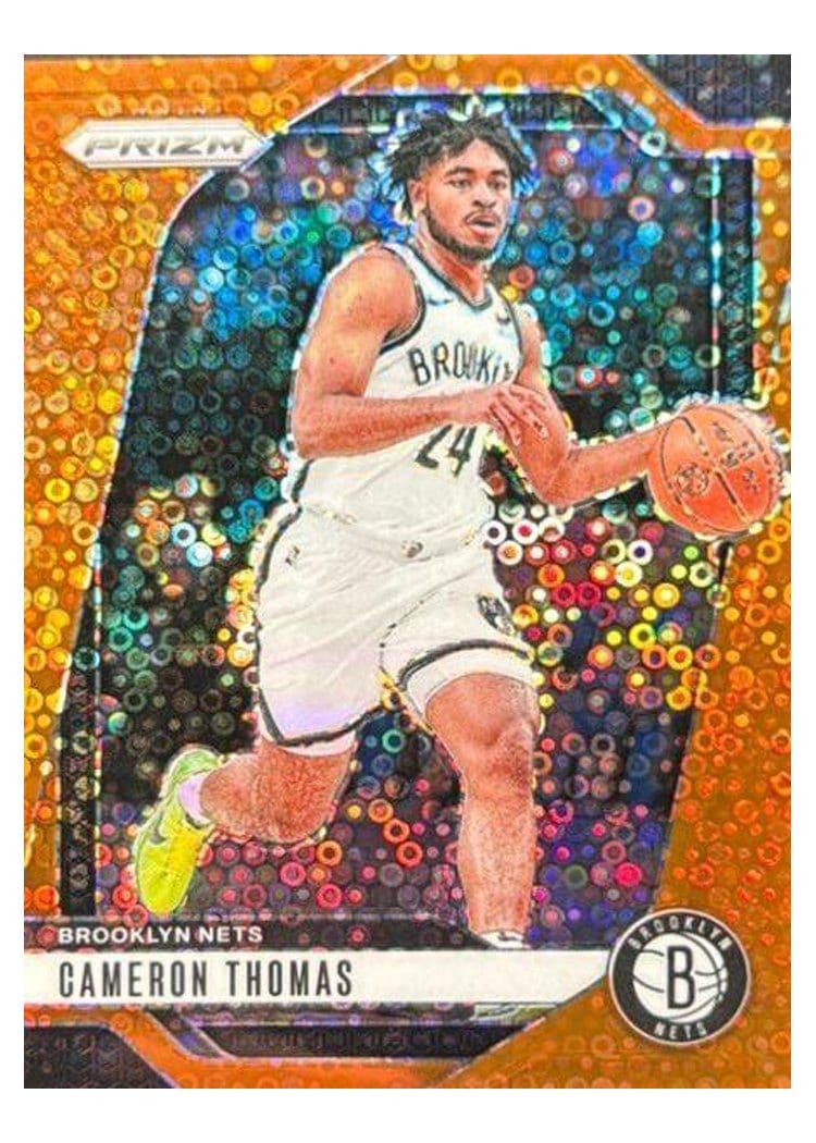 2024-25 Panini Prizm Base Set Cameron Thomas #91 card