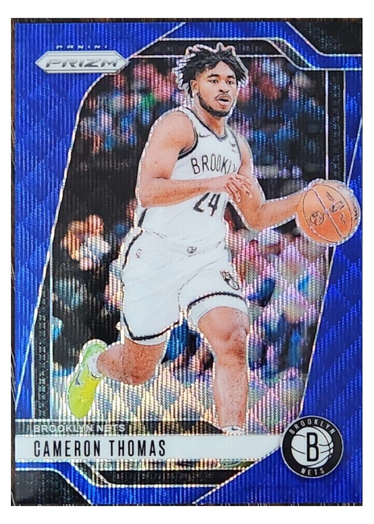 2024-25 Panini Prizm Base Set Cameron Thomas #91 card