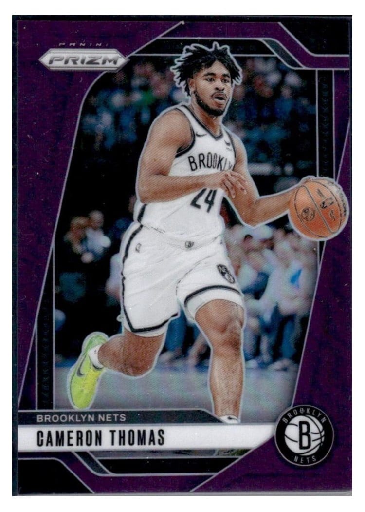 2024-25 Panini Prizm Base Set Cameron Thomas #91 card
