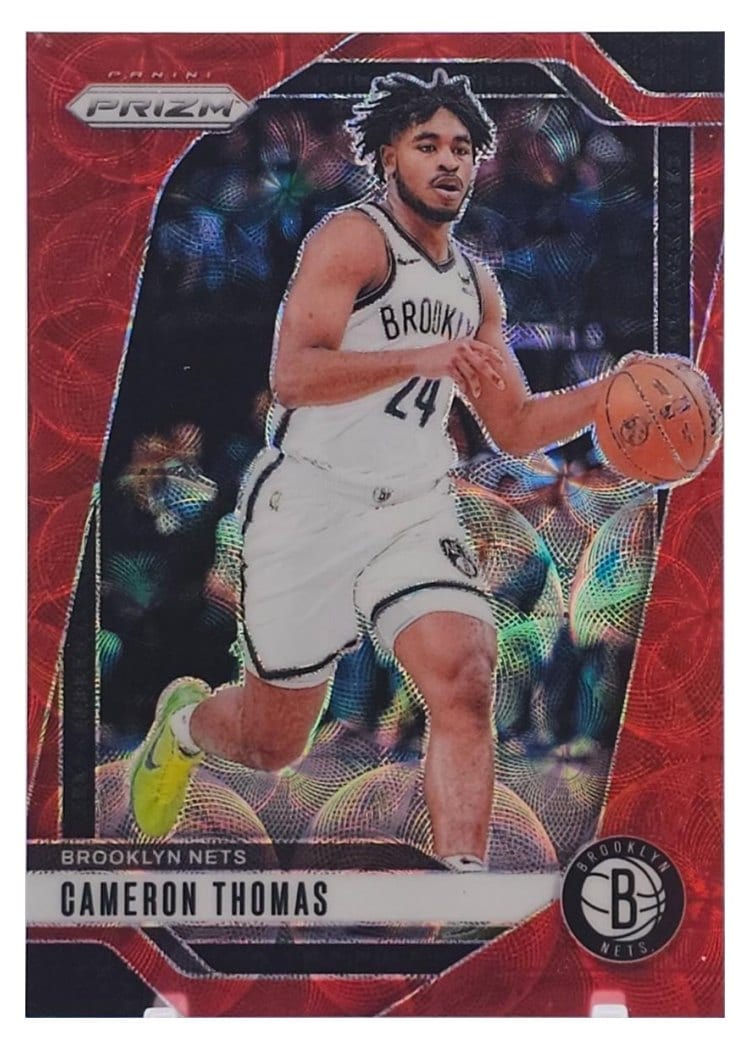 2024-25 Panini Prizm Base Set Cameron Thomas #91 card