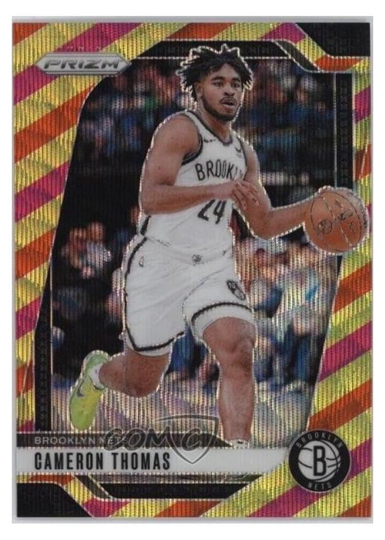 2024-25 Panini Prizm Base Set Cameron Thomas #91 card