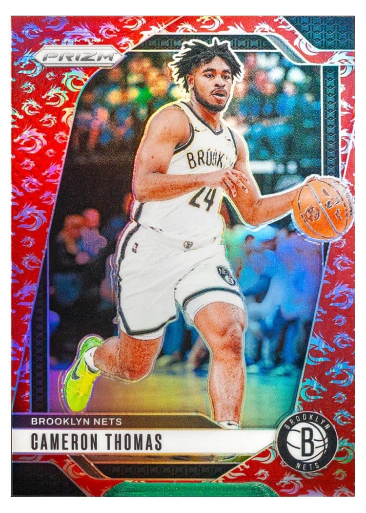 2024-25 Panini Prizm Base Set Cameron Thomas #91 card