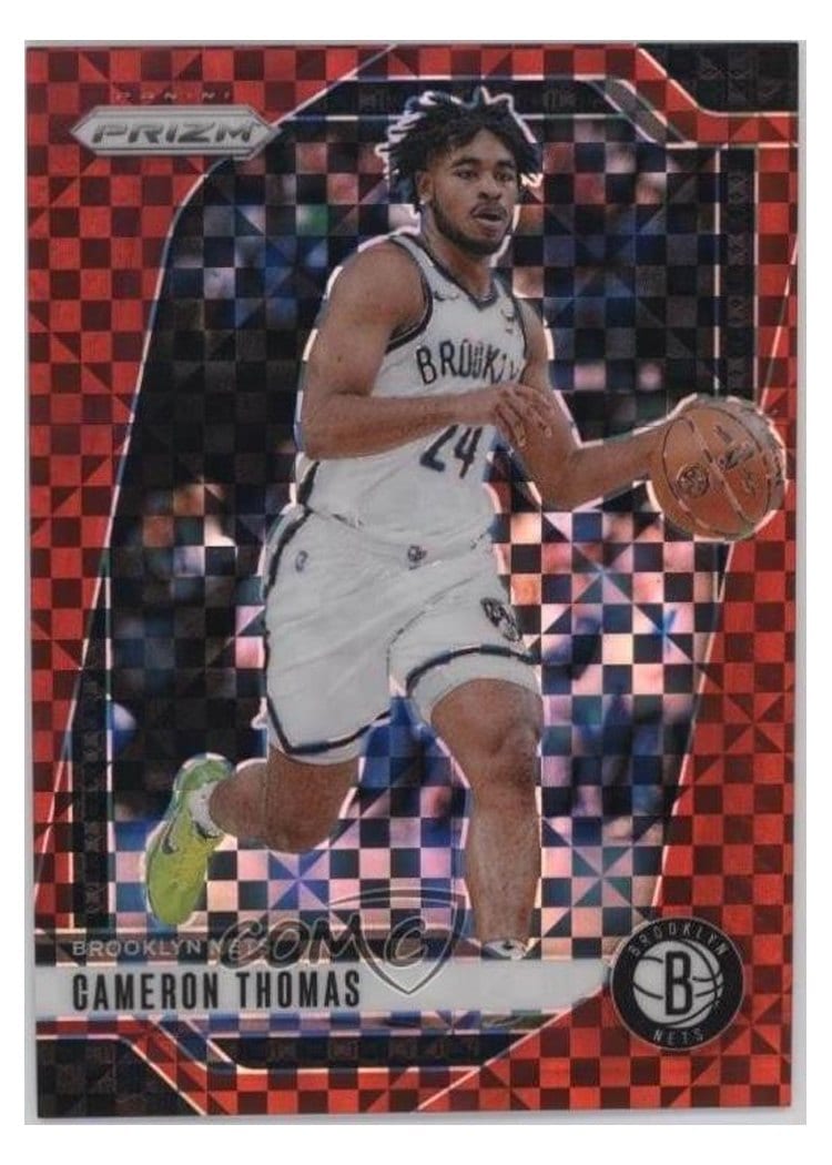 2024-25 Panini Prizm Base Set Cameron Thomas #91 card