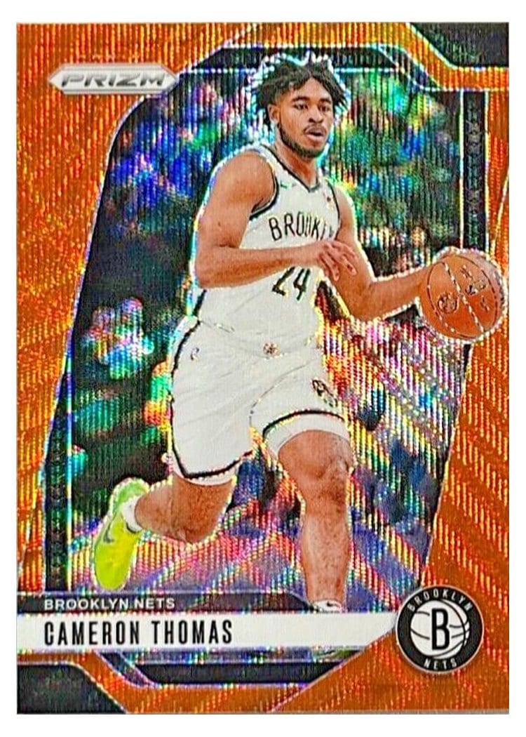 2024-25 Panini Prizm Base Set Cameron Thomas #91 card