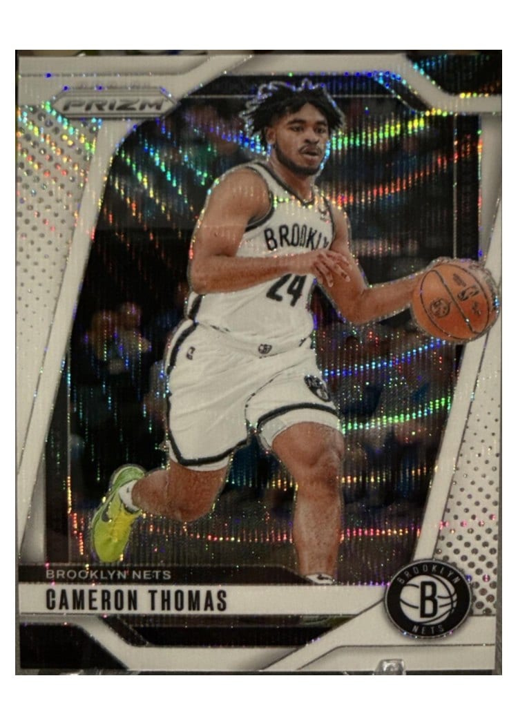 2024-25 Panini Prizm Base Set Cameron Thomas #91 card