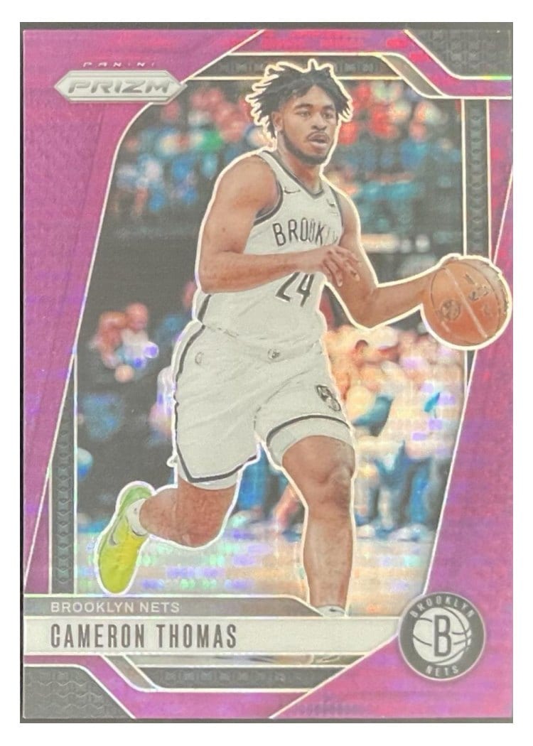 2024-25 Panini Prizm Base Set Cameron Thomas #91 card