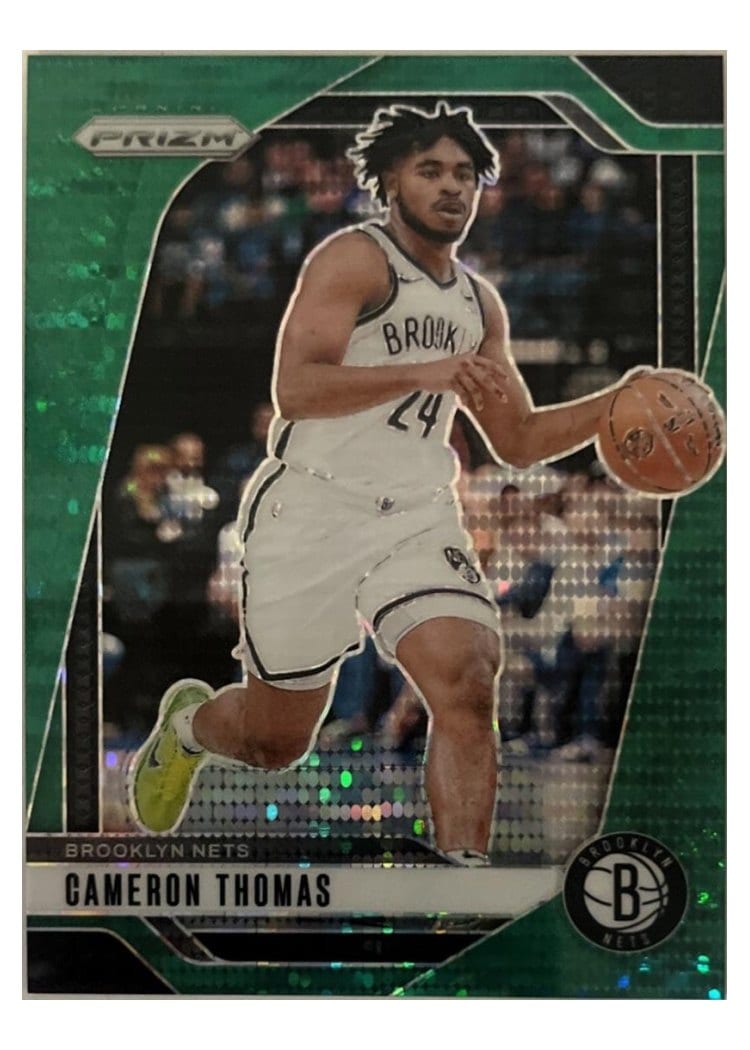 2024-25 Panini Prizm Base Set Cameron Thomas #91 card