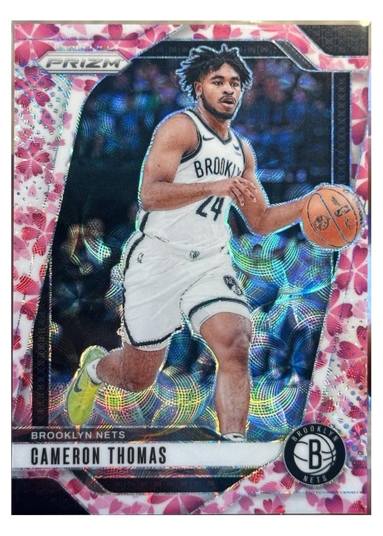 2024-25 Panini Prizm Base Set Cameron Thomas #91 card